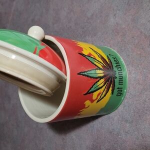 Colorful Ceramic Mug with Lid
